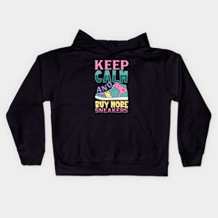 Buy more sneakers - sneaker collector Kids Hoodie